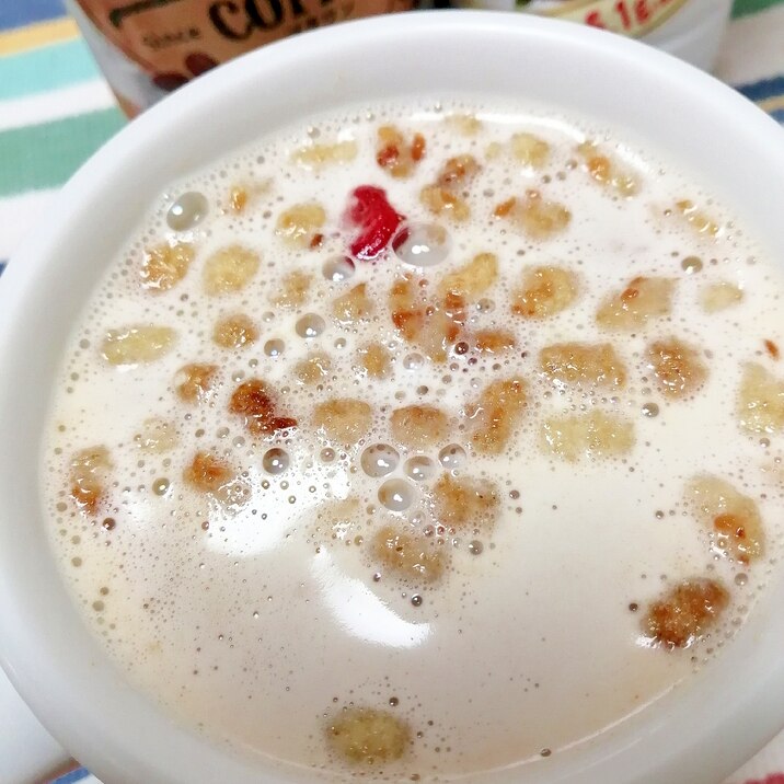 ホッと☆ココナッツミルクグラノーラカフェラテ♪